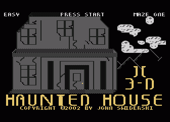 Игра Haunted House II 3D (Atari 5200 - a5200)