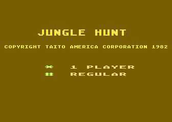 Игра Jungle Hunt (Atari 5200 - a5200)