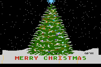Игра Merry Christmas (Atari 5200 - a5200)