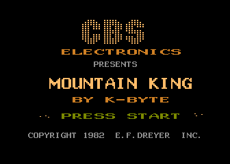 Обложка игры Mountain King