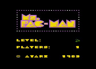 Обложка игры Ms. Pac-Man