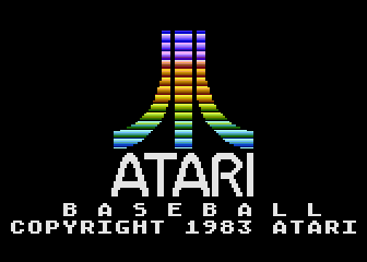 Игра Barroom Baseball (Atari 5200 - a5200)