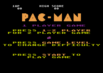 Обложка игры Pac-Man