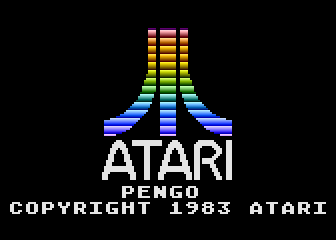 Игра Pengo (Atari 5200 - a5200)