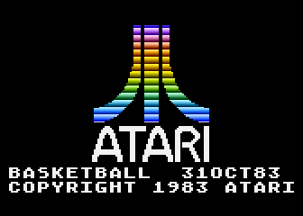 Игра Realsports Basketball (Atari 5200 - a5200)
