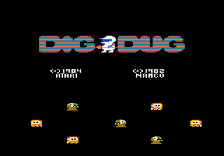 Обложка игры Dig Dug ( - a7800)