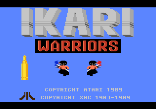 Обложка игры Ikari Warriors ( - a7800)