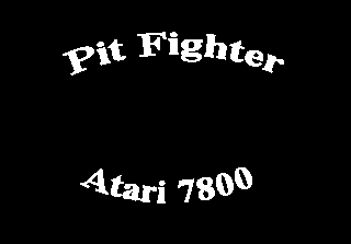 Игра Pit Fighter (Atari 7800 - a7800)
