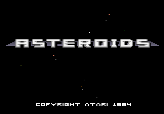 Обложка игры Asteroids ( - a7800)