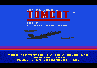 Обложка игры Tomcat - The F-14 ( - a7800)