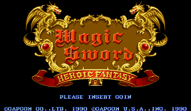 Обложка игры Magic Sword - Heroic Fantasy ( - cps1)