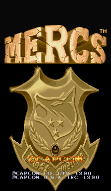 Обложка игры Mercs ( - cps1)