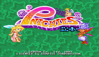 Игра Pnickies (Capcom Play System 1 - cps1)