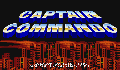 Игра Captain Commando (Capcom Play System 1 - cps1)