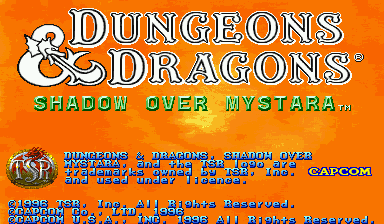 Игра Dungeons & Dragons: Shadow over Mystara (Capcom Play System 2 - cps2)