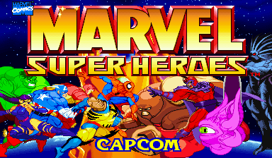 Обложка игры Marvel Super Heroes ( - cps2)