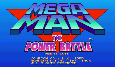 Обложка игры Mega Man - The Power Battle