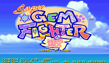 Обложка игры Super Gem Fighter Mini Mix ( - cps2)