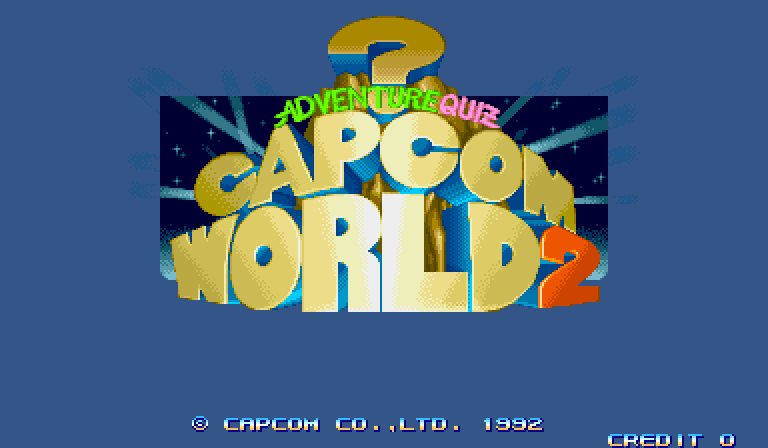Игра Capcom Quiz World 2 (CPS Changer - cpsc)