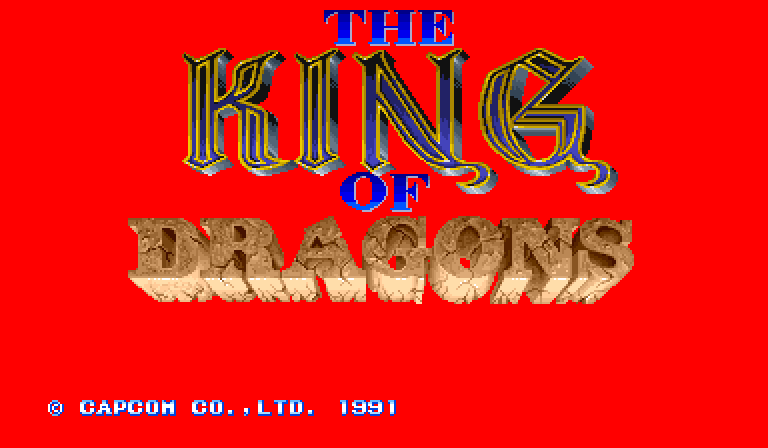 Игра King of Dragons, The (CPS Changer - cpsc)