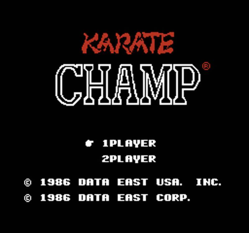 Игра Karate Champ (Famicom Disk System - fds)