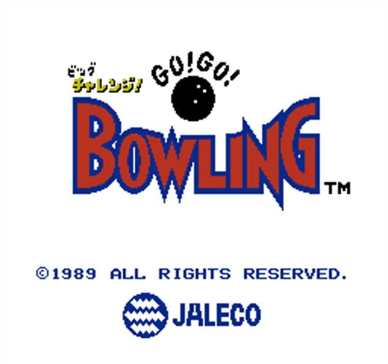 Игра Big Challenge! Go Go Bowling (Famicom Disk System - fds)
