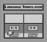 Игра Berlitz Spanish Language Translator (Game Boy - gb)