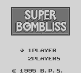 Игра Super Bombliss (Game Boy - gb)