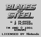Обложка игры Blades of Steel