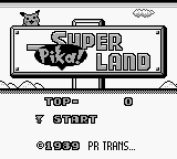 Обложка игры Super Pika Land Vx.x by PR