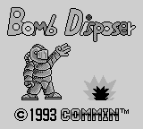 Игра Bomb Disposer (Game Boy - gb)