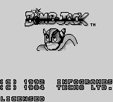 Игра Bomb Jack (Game Boy - gb)
