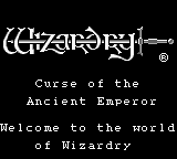 Обложка игры Wizardry Gaiden 2 - Curse of the Ancient Emperor