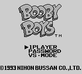 Игра Booby Boys (Game Boy - gb)