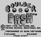 Игра Boulder Dash (Game Boy - gb)