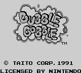 Игра Bubble Bobble (Game Boy - gb)