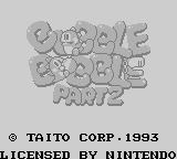 Игра Bubble Bobble Part 2 (Game Boy - gb)