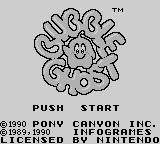 Игра Bubble Ghost (Game Boy - gb)