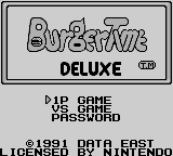 Игра Burger Time Deluxe (Game Boy - gb)