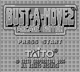 Игра Bust-A-Move 2 - Arcade Edition (Game Boy - gb)