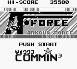 Игра A-Force (Game Boy - gb)
