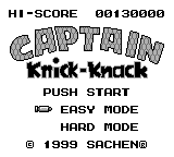 Игра Captain Knick-Knack (Game Boy - gb)
