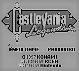 Игра Castlevania - Legends (Game Boy - gb)