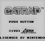 Игра Catrap (Game Boy - gb)