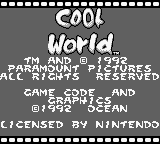 Игра Cool World (Game Boy - gb)