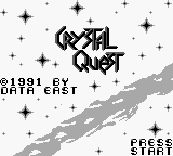 Игра Crystal Quest (Game Boy - gb)