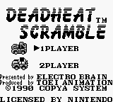 Игра Dead Heat Scramble (Game Boy - gb)