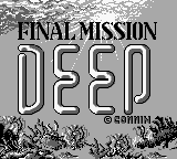 Игра Deep - Final Mission (Game Boy - gb)