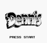 Игра Dennis (Game Boy - gb)