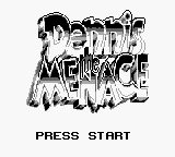 Игра Dennis the Menace (Game Boy - gb)